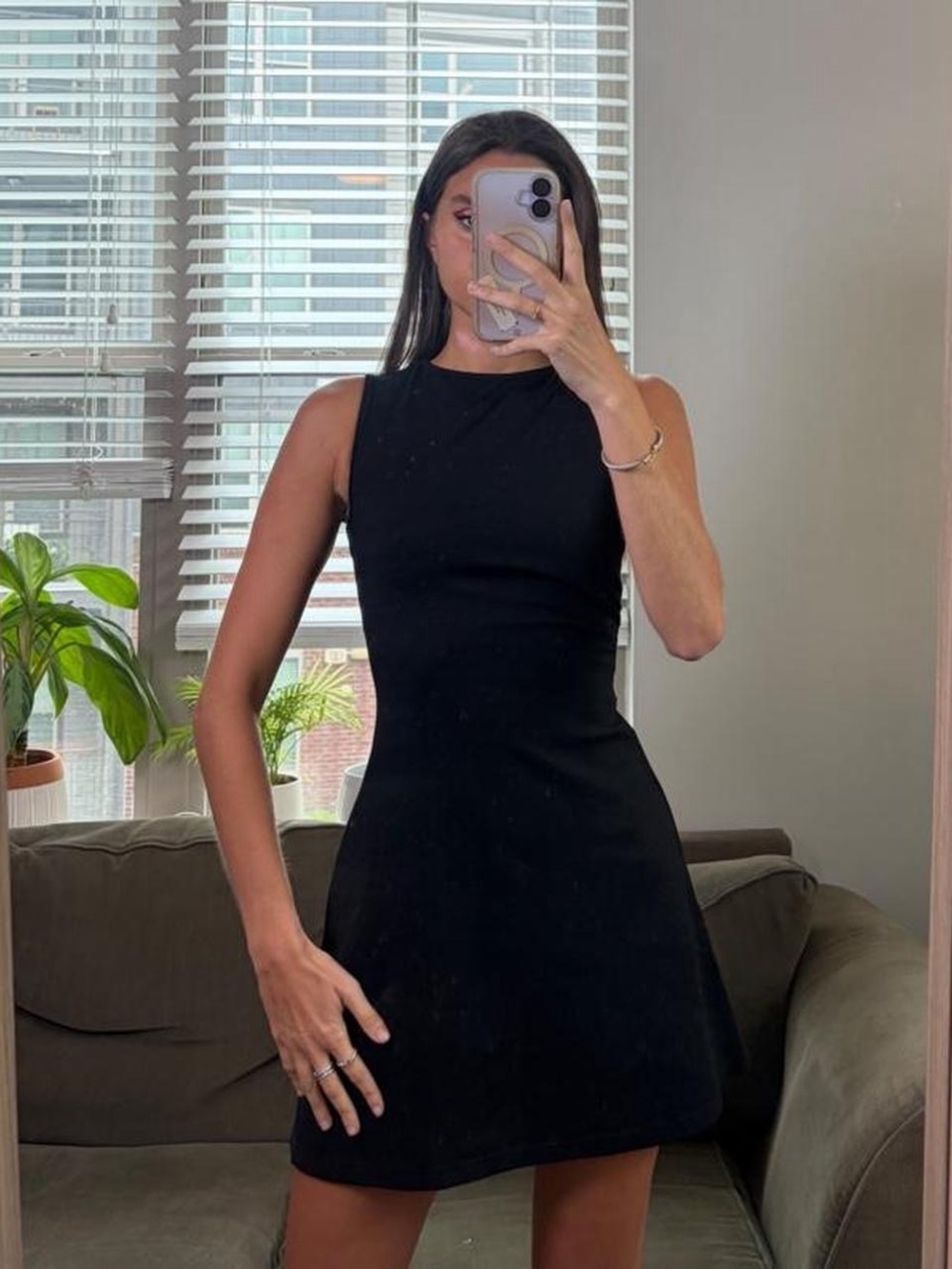 revolve SNDYS Millie dress in black